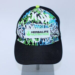 Nutrition Logo Snapback Trucker Hat Cap Breathable Mesh Back